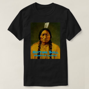 T-shirt Custom Sitting Bull Amérindien