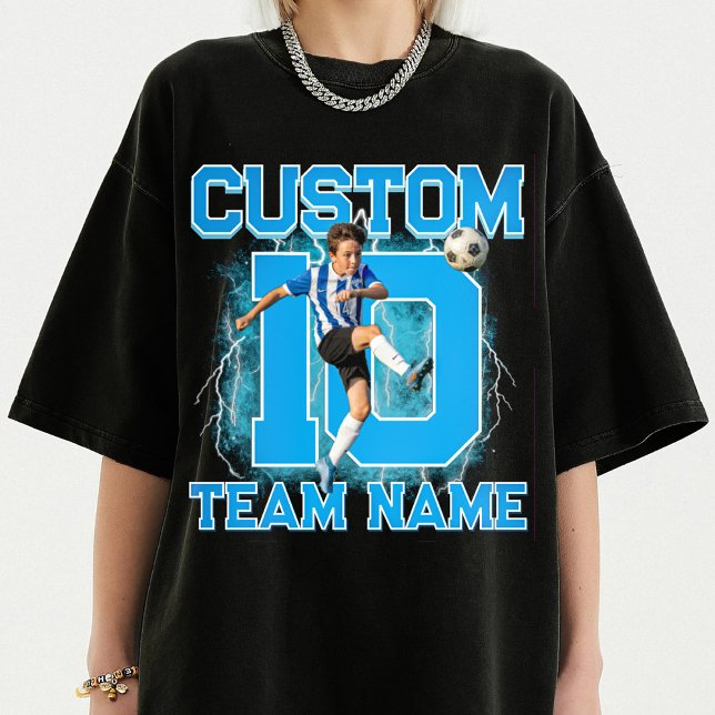 T-shirt Custom Soccer player tee, personalized your number (Créateur téléchargé)