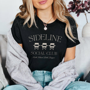 T-shirt Custom Sports Maman Sideline Social Club