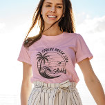 T-shirt Custom Spring Break Girls Trip Cute Beach Fun<br><div class="desc">Découvrez l'esprit de printemps baisé par le soleil avec ce t-shirt personnalisé ! Adieu aux bases ennuyeuses et plongez dans un mode de vacances dynamique avec un design tout aussi unique que votre équipe. Imaginez vos noms dansant dans des fontes ludiques au milieu d'un paradis de plage de palmiers et...</div>