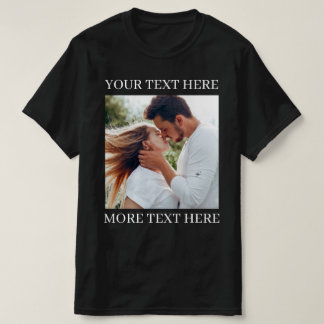 T-shirt Custom Text and Photo