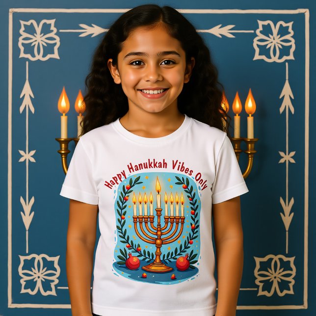 T-Shirt Custom text Hanukkah Festival of Fun  (Custom text Hanukkah Festival of Fun )