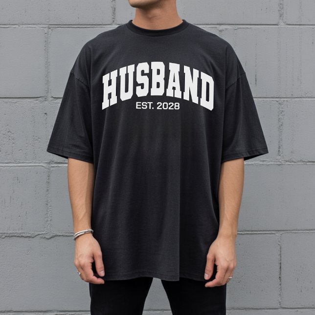 T-shirt Custom varsity wedding shirt for bride groom gift (Engagement gifts for couples, Wedding gifts for bride and groom, Bachelorette party bride shirts)