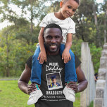 T-shirt Customisé Fier Papa Du Diplômé | Photo<br><div class="desc">Papa moderne fier des chemises diplômées, avec une photo et un texte modèle qui dit 'FIER DAME DU DIPLÔMÉ, LEUR NOM, KINDERGARTEN/ÉCOLE/COLLÈGE ET CLASSE DE'. Ils sont facilement édités et peuvent être customisés à dire, maman, papa, tante, oncle, grand-père, soeur, frère et plus tous les styles, tailles et couleurs de...</div>