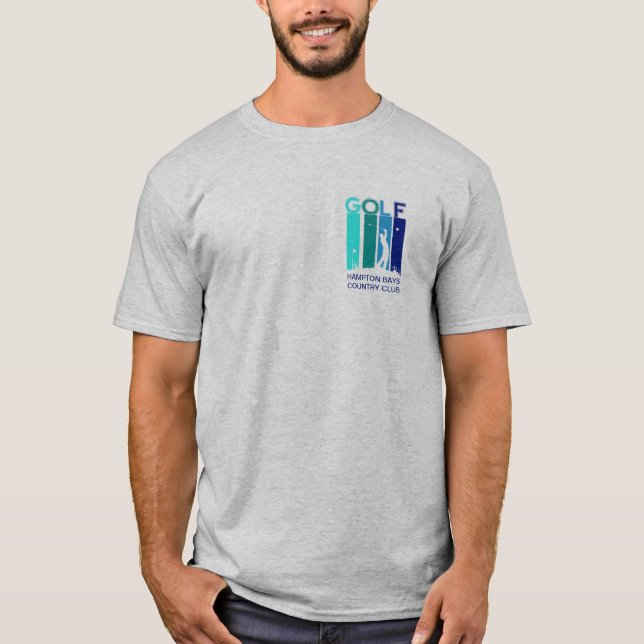 T-shirt Customisé Golfer (Devant)