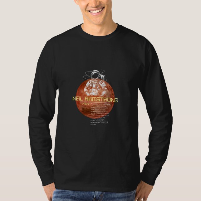 T-shirt Customisez le design de Orange Planet (Devant)