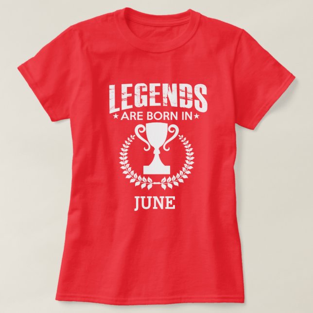 T-shirt Customisez votre propre anniversaire Mois (Design devant)