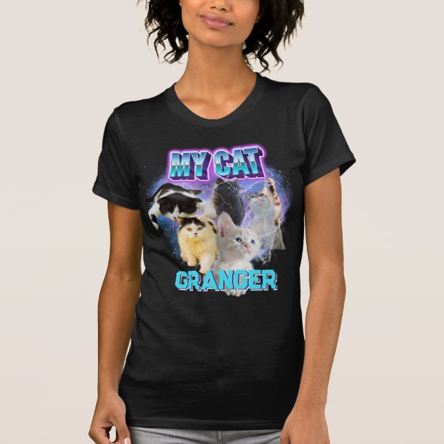 T-shirt Customisez votre propre chat Bootleg 90's Style Ph (Devant)