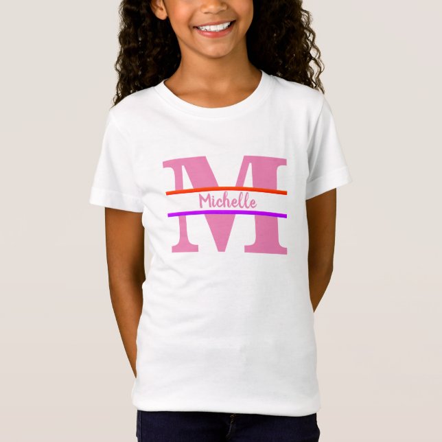 T-Shirt Customized monogram (Devant)
