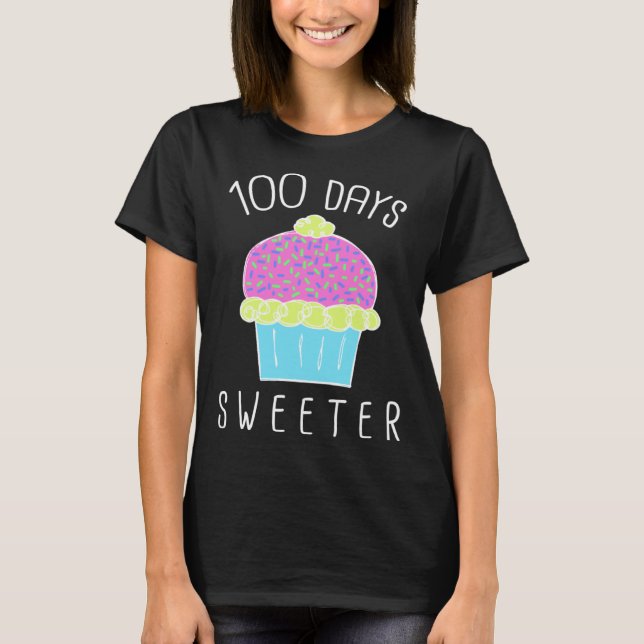 T-shirt Cute 100th Day of School For Teachers and Students (Devant)