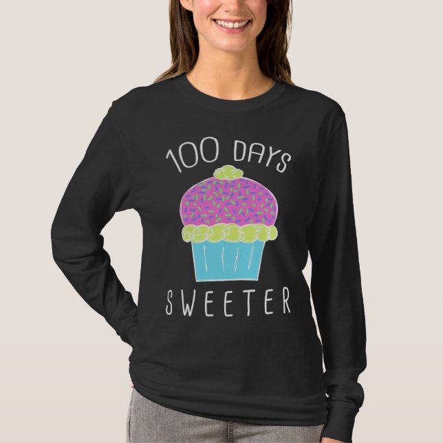 T-shirt Cute 100th Day of School For Teachers and Students (Devant)