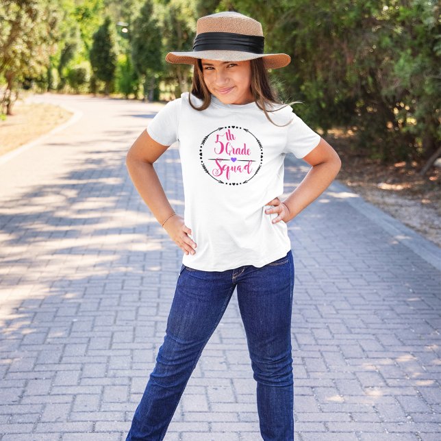 T-shirt Cute 5e classe (Créateur téléchargé)