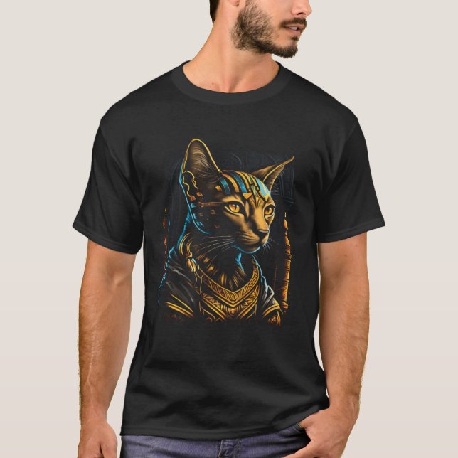 T-shirt Cute Abyssinian Cat Lover Pharaoh Abyssinian Cat O (Devant)