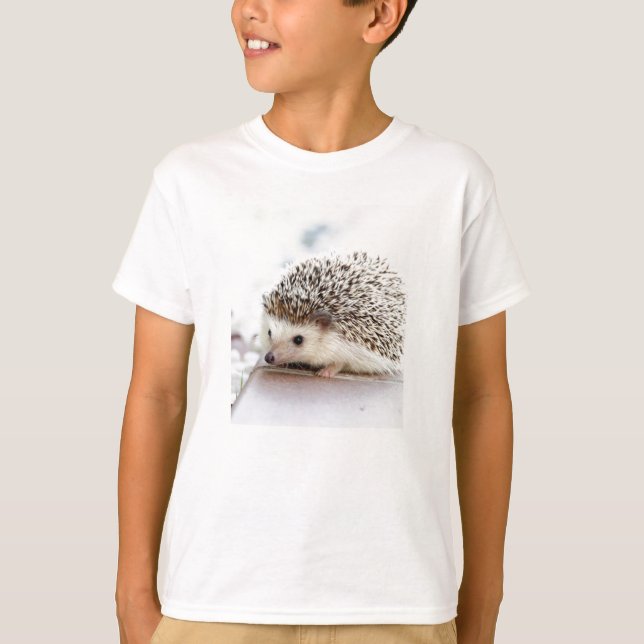 T-shirt cute adorable baby hedgehog (Devant)