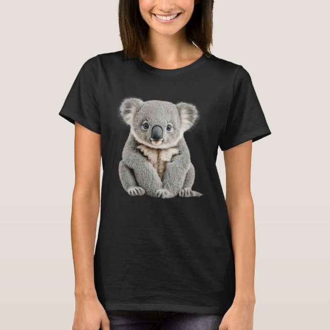 T-shirt Cute Adorable Baby Koala (Devant)