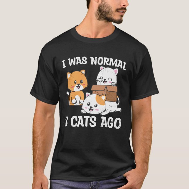 T-shirt Cute Adorable Cats  Pet Animals Cat Owner Graphic (Devant)
