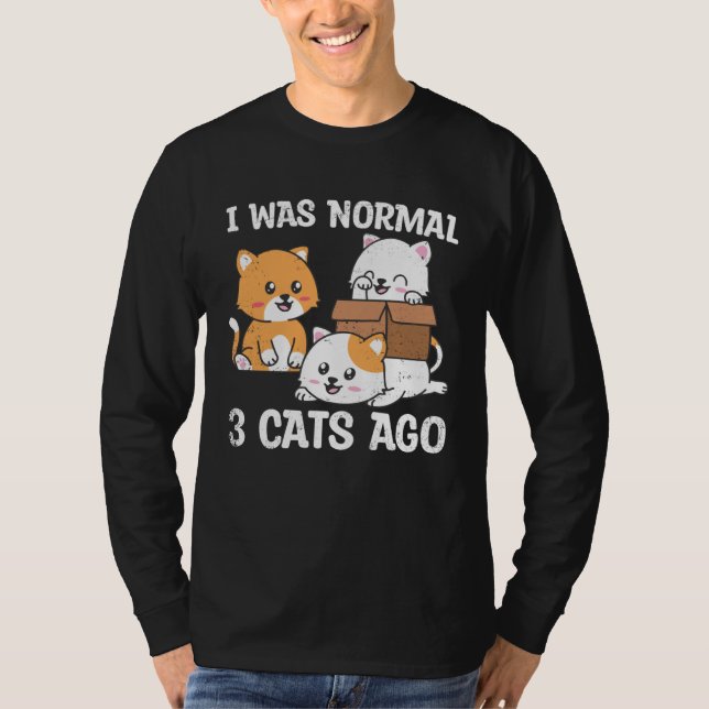 T-shirt Cute Adorable Cats  Pet Animals Cat Owner Graphic (Devant)