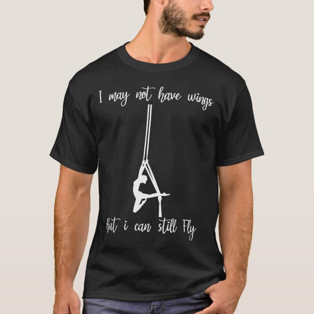 T-shirt Cute Aerial Silks Acrobatics Circus Fitness Perfor (Devant)