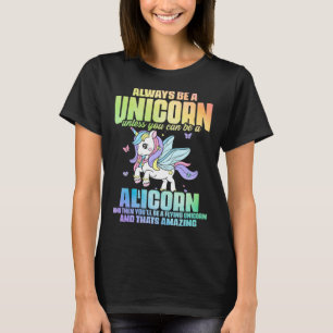 T-shirt Cute Alicorn Magique Unicorn Imaginaire Legendaire