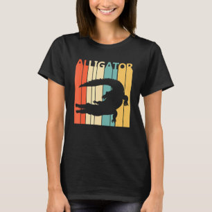 T-shirt Cute Alligator Safari Zoo Animal Art