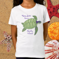 Cute Amelia Island Floride Tortue de mer