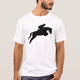 T-shirt Cute Anglais Riding Hunter Jumper Girl Riding Hors