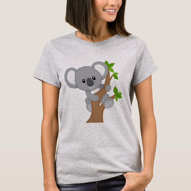 T-shirt Cute animal Koala Bear (Devant)