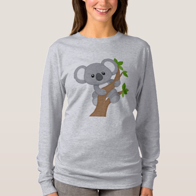 T-shirt Cute animal Koala Bear (Devant)