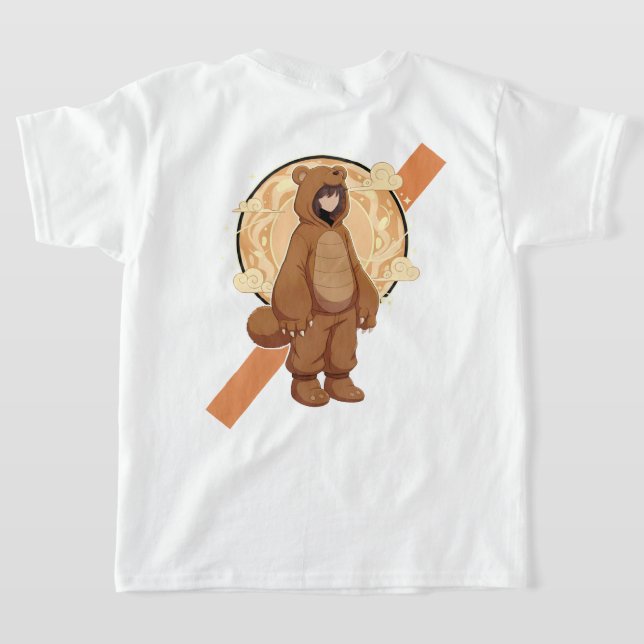 T-shirt Cute Anime Boy in Bear (Couchage Retour)