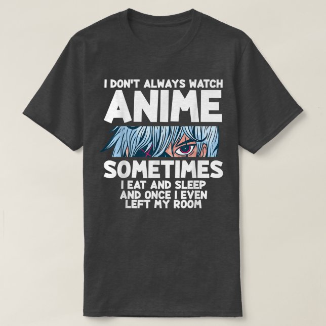 T-shirt Cute Anime Merch For Teens Girls Women Boys Anime  (Design devant)