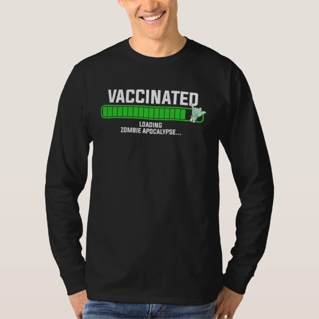 T-shirt Cute  Anti Vaxxer Get Vaccinated Unvaccinated Zomb (Devant)