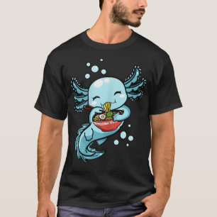 T-shirt Cute Aolotl T Enfants Garçon fille Kawaii Anime Ra