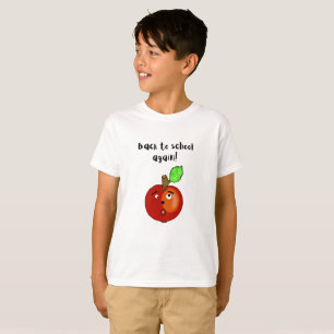 T-shirt Cute Apple prêt pour l'école
