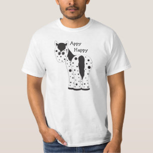 T-shirt Cute Appy Happy Leopard Appaloosa Horse