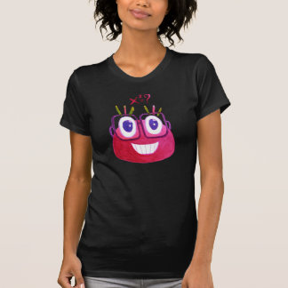 T-shirt Cute Aquarelle Geek Bonbons Caractère Mathématicie