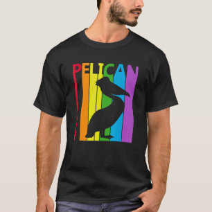 T-shirt Cute arc-en-ciel Pélican