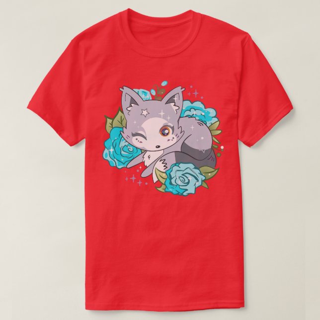 T-shirt Cute Arctic Fo Adorable Pour Wink Antarctica Anima (Design devant)