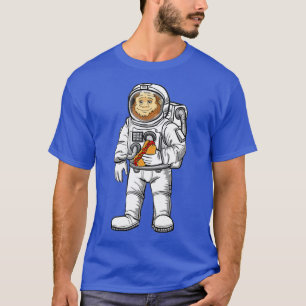 T-shirt Cute Astronaut Astronomie Bigfoot Hotdog Amateurs