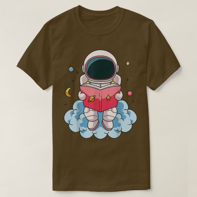 T-shirt Cute astronaute  (Design devant)