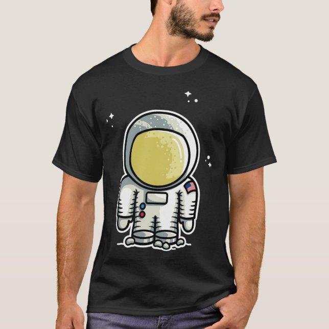 T-shirt Cute astronaute (Devant)