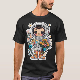 T-shirt Cute astronaute