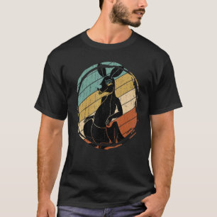 T-shirt Cute Aussie Zoo Animal Australie Retro Kangaroo
