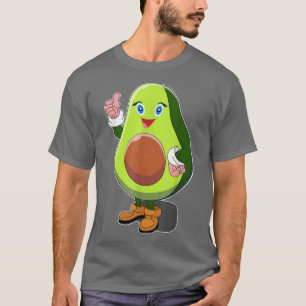 T-shirt Cute Avocado Amusant Avocado drôle végétarien T-Sh