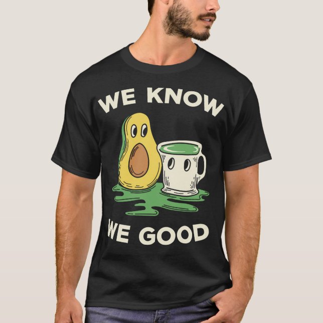 T-shirt Cute avocado et matcha (Devant)