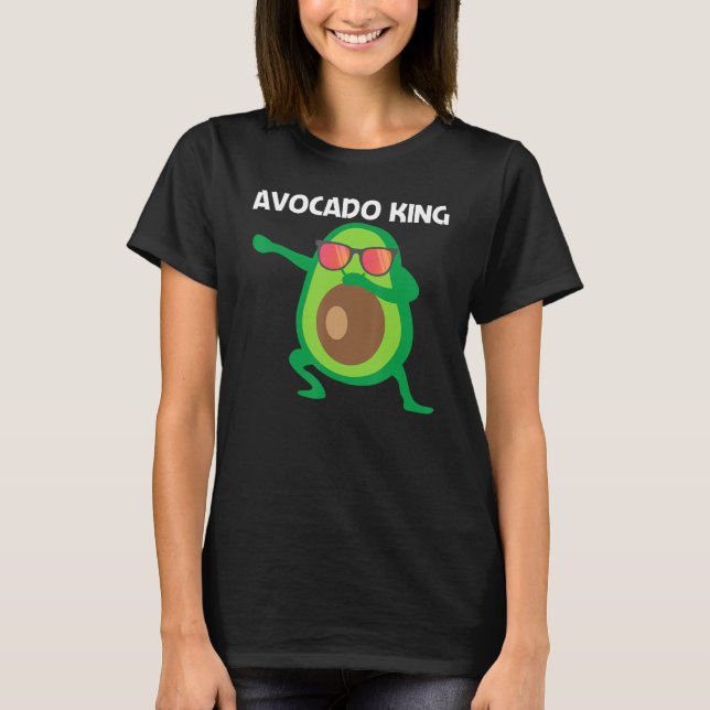 T-shirt Cute Avocado For Men Dad Healthy Fruit Plant Food (Devant)