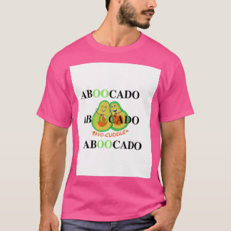 T-shirt Cute Avocado Ghost Aboocado Halloween cadeau parfa