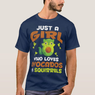 T-shirt Cute Avocado Nature Forest Amoureux des animaux Fi