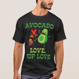 T-shirt Cute Avocados Danser Ensemble Avocado Love Pop Lo
