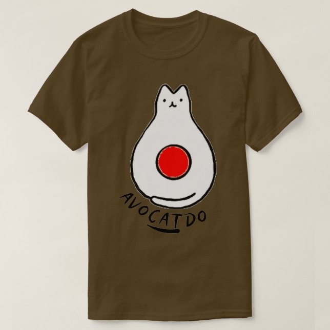 T-shirt Cute AVOCATDO (Design devant)