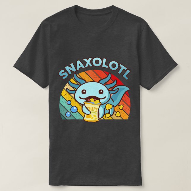 T-shirt Cute Axolotl (Design devant)